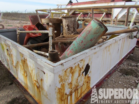 8'W x 27"H x 12'L Junk Box w/(
