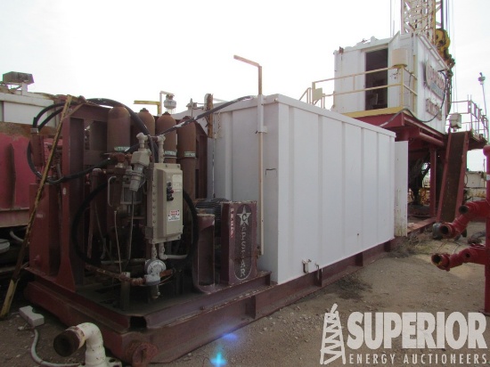 7'6"W x 16'L Hyd Raised Top Do