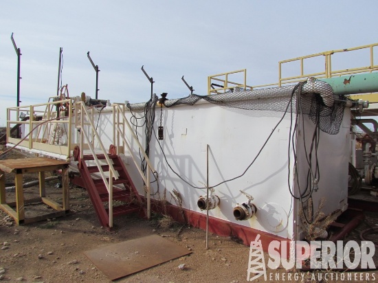 7'H x 7'6"W x 45'L Mud Tank w/