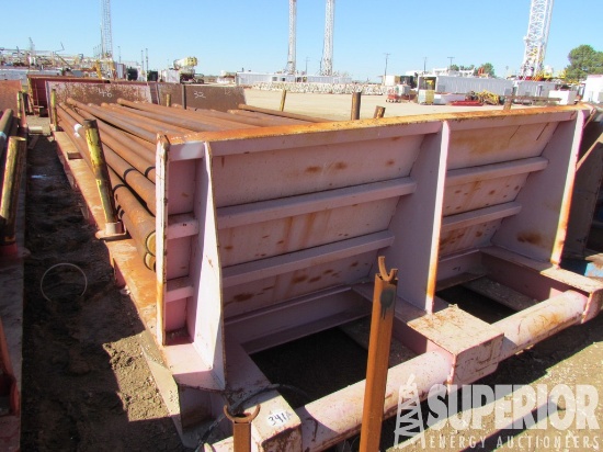 7'9"W x 4'H x 33'9"L Pipe Tub