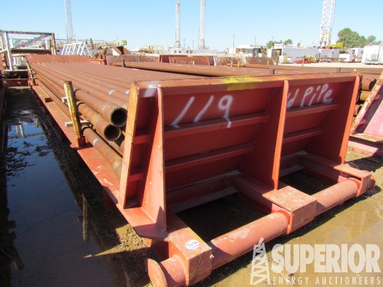 7'9"W x 4'H x 33'9"L Pipe Tub