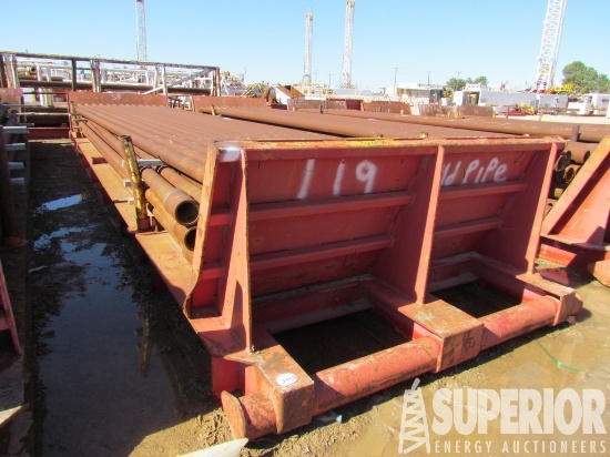 7'9"W x 4'H x 33'9"L Pipe Tub