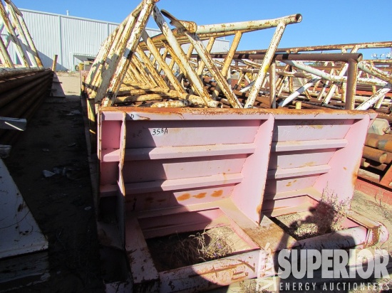 7'9"W x 4'H x 33'9"L Pipe Tub