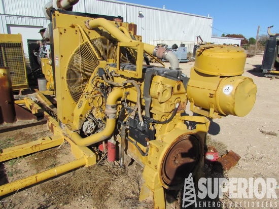 (2) CAT Diesel Engs, (1) C-18