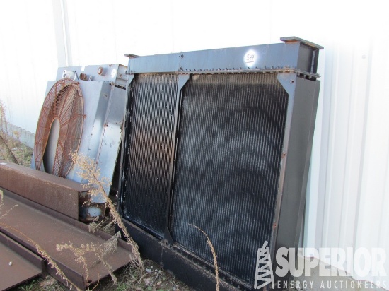 (2) 3'9"W x 3'7"H Radiator/Aft