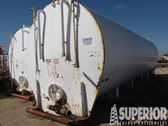 10'6"Dia x 32'L 500-Bbl Water