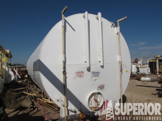 10'6"Dia x 32'L 500-Bbl Water