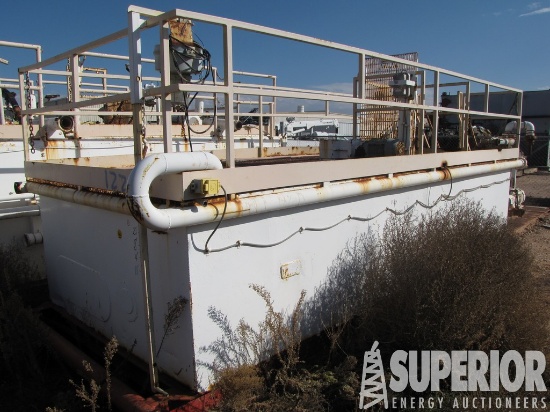2-Tank Mud System: 8'W x 4'H x