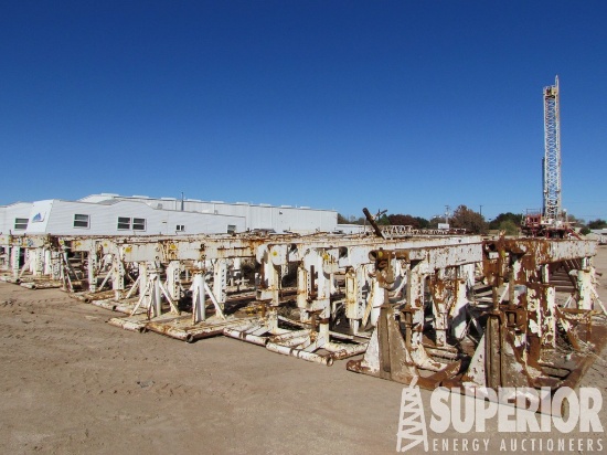 (2) 58"H x 19'L Adjustable Hei