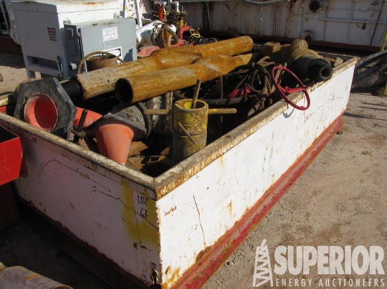 6'W x 27"H x 12'L Junk Box w/(
