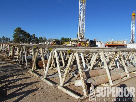 (8) 56"H x 28'L Pipe Racks