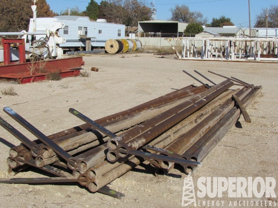(8) 10"H x 30'L Pipe Racks