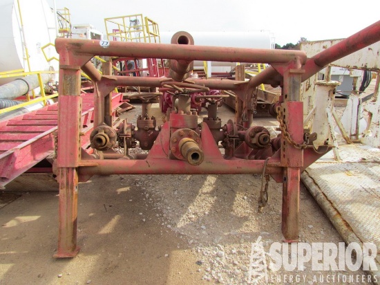5000# Choke Manifold w/(2) 4-1
