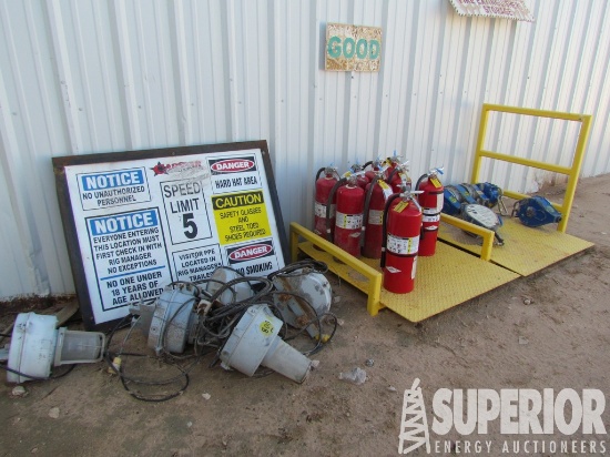 (5) Rig Lights, (10) AMEREX Dr