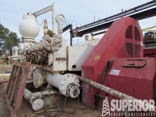 NOV F-1000 Triplex Pump, S/N-N