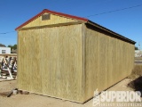 10'W x 30'L Wood Barn w/Tin Ro