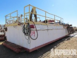 (2) Mud Tanks: 12'W x 4'H x 32