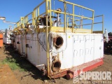 (2) Mud Tanks: 12'W x 4'H x 34