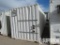 8'H x 8'W x 20'L Container/Utility House w/Lights,