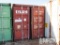 8' x 40' Container w/Parts Shelves & Containing Ch