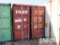 8' x 40' Container w/Parts Shelves & Containing Ch