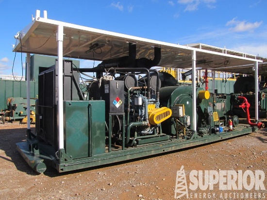 BOMCO F1600 Triplex Pump, 12" Stroke w/Quick Chang