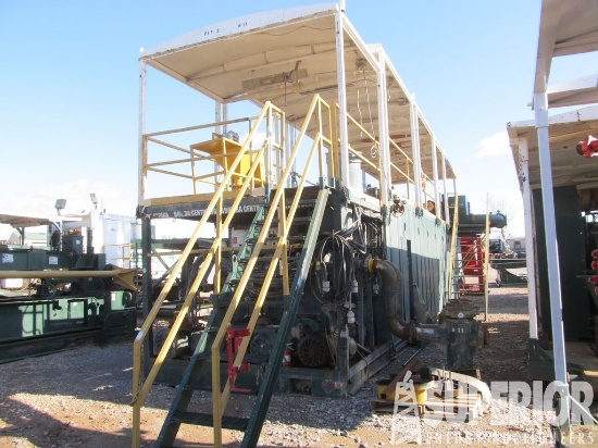 2011 8'6"H x 10'W x 45'L 625-Bbl Mud System w/7' Covere