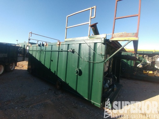 6'6"H x 10'W x 17'L 200-Bbl Crimped Steel Mud Shak