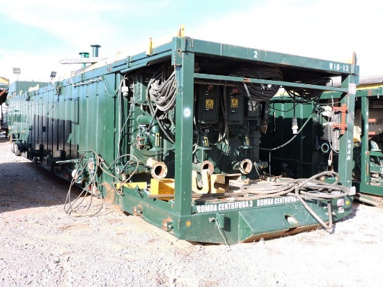 (x) 6'H x 10'W x 46'L 450-Bbl Crimped Steel Mud System