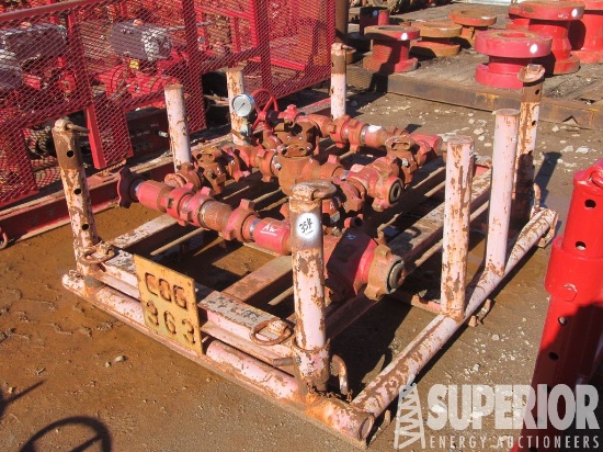 KEMPER 2" Fig. 1502 Manifold w/(2) 2" & (4) 1" Val