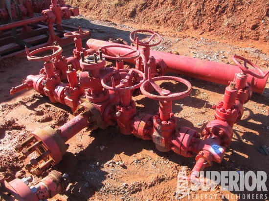5000# Choke Manifold w/(2) 3-1/8" & (8) 2-1/16" Ga
