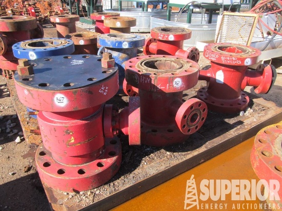 (3) Drilling Spools, 27"H & 23"H x 11" 5000# & 23"