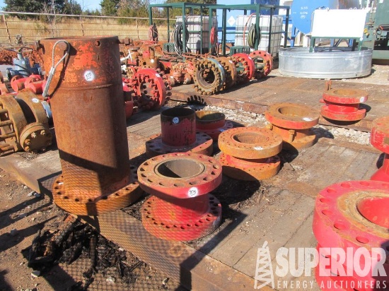 (4) 11" 3000# Spacer Spools, 13-5/8" 3000# & 5000#