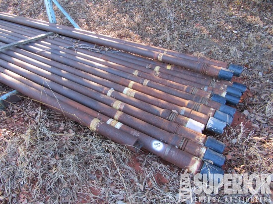 434Ft (14 Jts) 4", S, 14.00#, Rng 2 Drill Pipe w/4