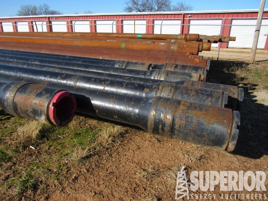 298Ft (7 Jts) 5", S, 19.50#, Rng 3 Drill Pipe w/4-