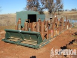 7'W x 36'L Sub Rack, Made f/Pipe Skid w/(157) Asst