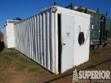 8' x 20' Container/Change House w/Lockers, Bench,
