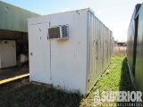 8' x 20' Container/Change House w/Lockers, Bench,