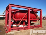 4'Dia x 10'H Mud Gas Separator, Cantilevers Up, Mt