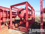 4'Dia x 10'H Mud Gas Separator, Swings Up, Skidded