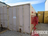 8' x 40' Container w/Lights & Parts Shelves & Cont