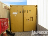 8' x 20' Container w/Lights & Parts Shelves & Cont