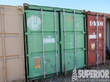 8' x 40' Container w/Contents, (7) Pallets of Larg