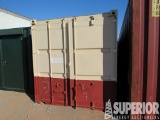 8' x 40' Container, Half is Insulated w/Fluorescen