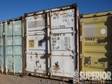 8' x 40' Container w/Contents, Completely Full End