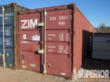 8' x 40' Container w/Lights, Electrical & Contents