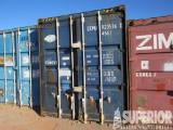 8' x 40' Container w/(1) 7'3