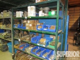 7'H x 2'Dia x 6'W Steel Parts Shelf & Contents, Sl