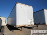 (x) 1996 LUFKIN 53'L Alum Box Van Trailer, VIN-1L0