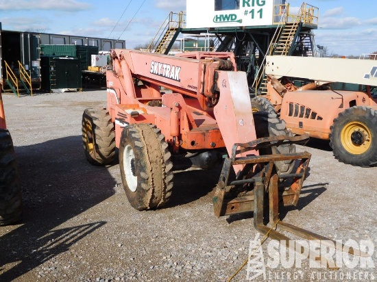 1999 SKYTRAK 8042 8000# Telescoping Boom Forklift,